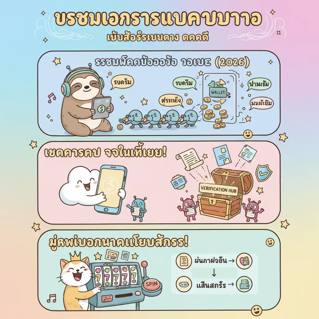 เว็บสล็อตเว็บตรง แตกดี - ระบบเอกสารแบบครบวงจร