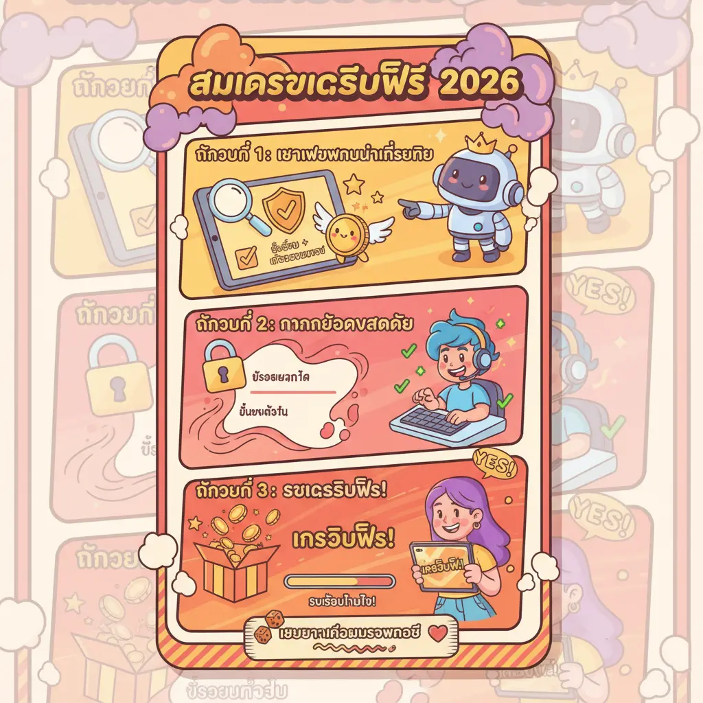 สมัครรับเครดิตฟรี - 未知實體