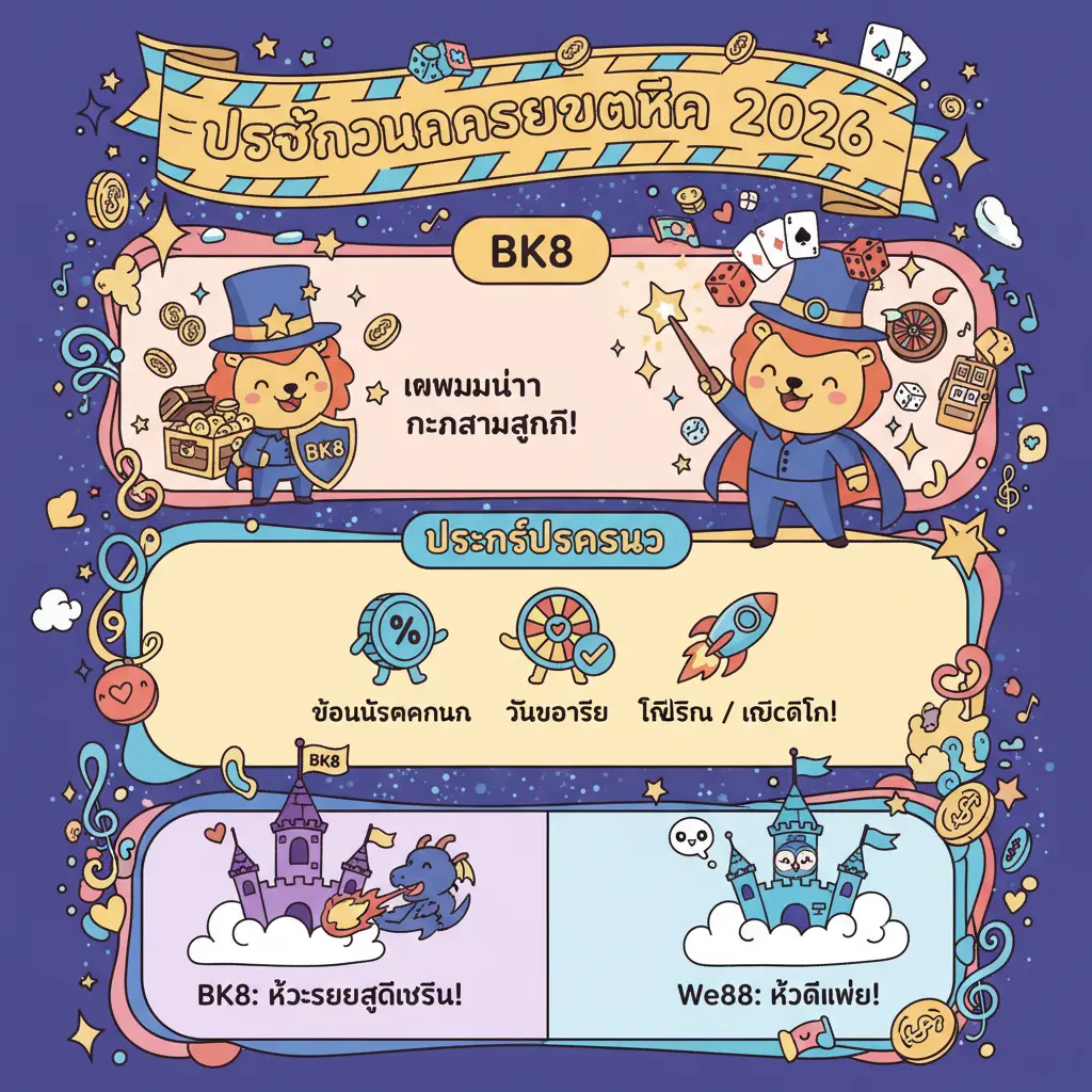 โปรโมชั่นคาสิโน - BK8