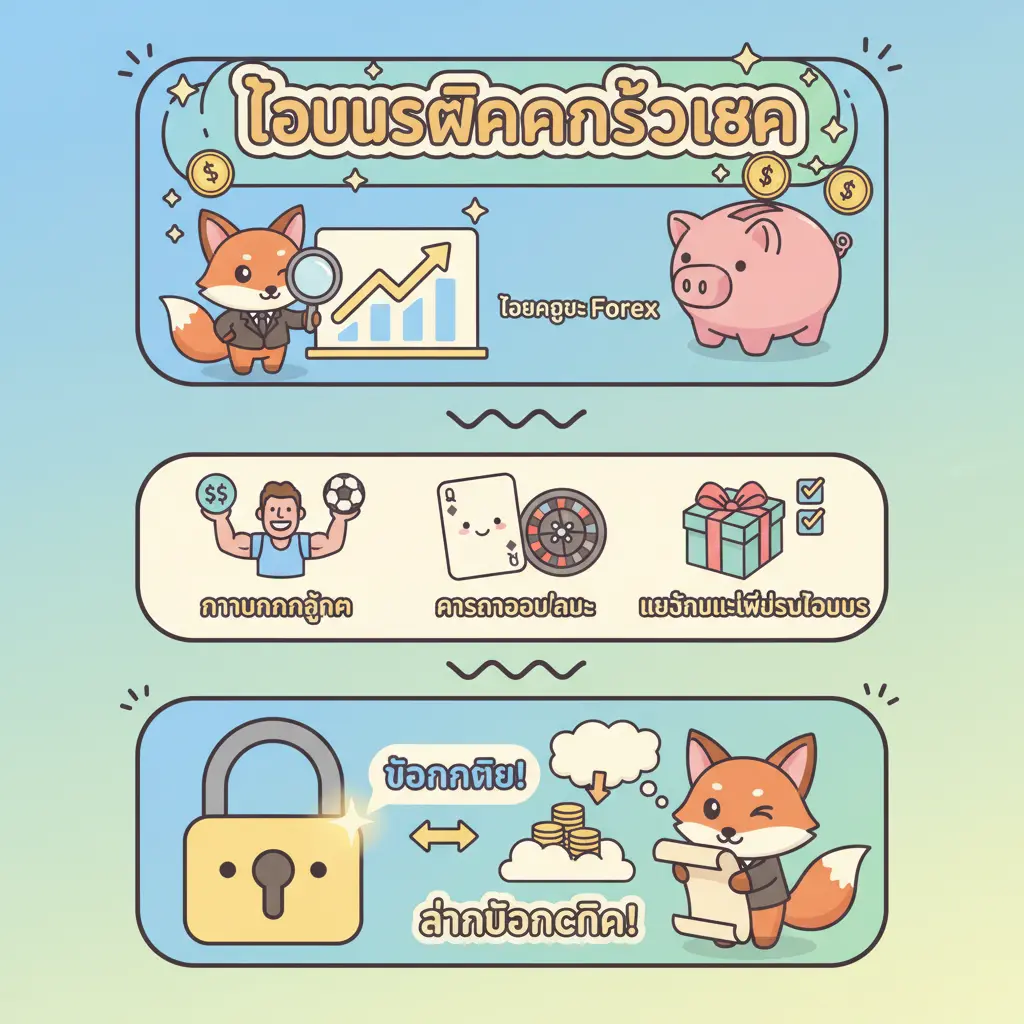 โบนัสฝากครั้งแรก - โบรกเกอร์ Forex