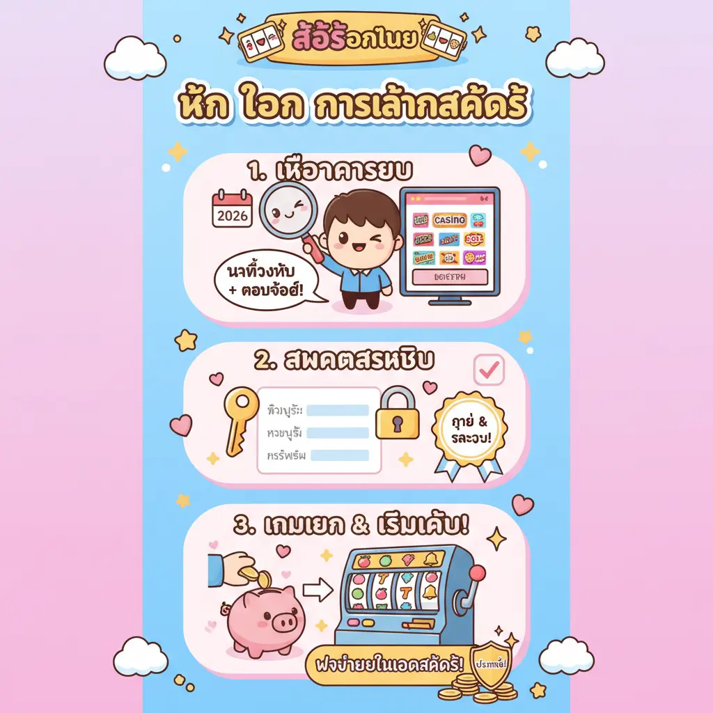 ขั้น ตอน การเล่นสล็อต - สล็อตออนไลน์