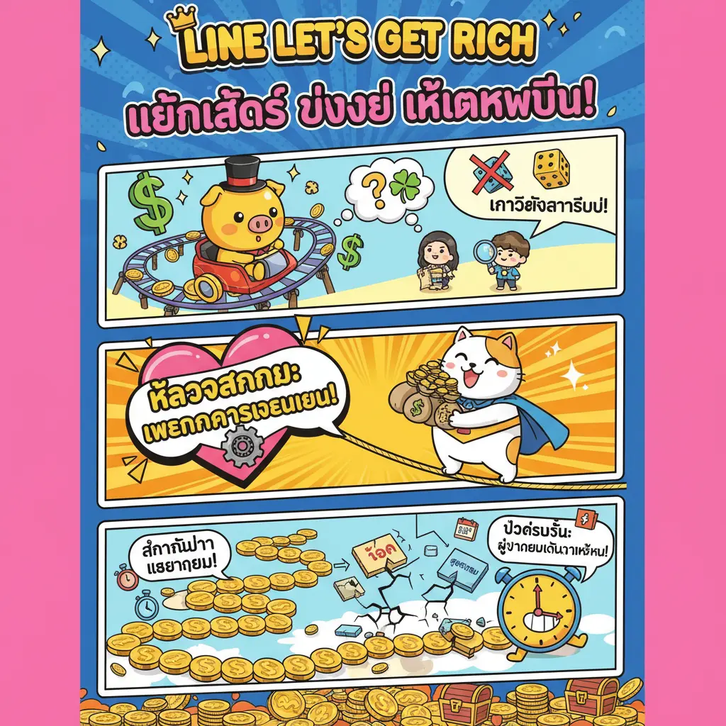 เล่นสล็อต ยัง ไง ให้แตกหมื่น - LINE Lets Get Rich